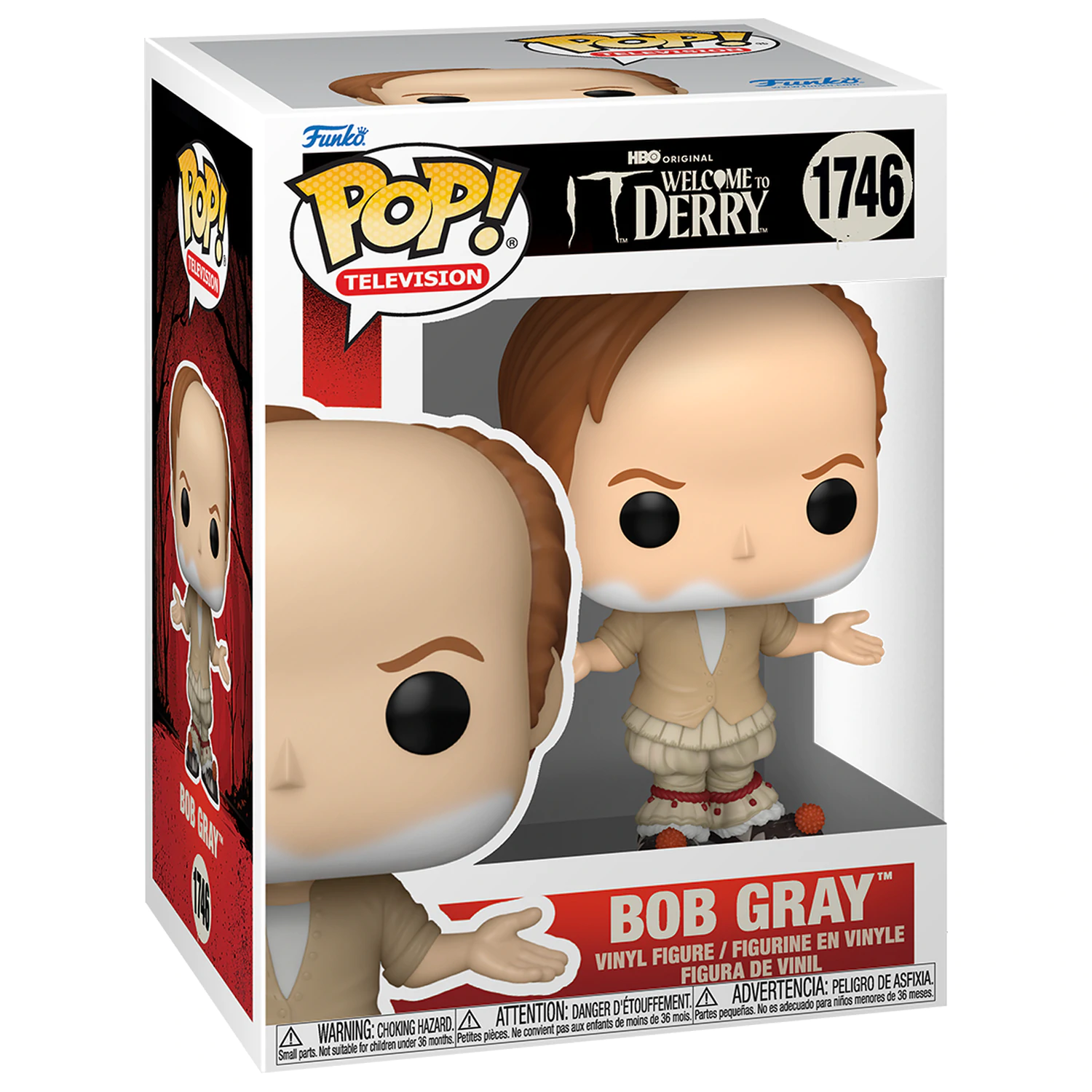 It-Welcome to Derry Funko POP! Plus Vinyl figura Bob Gray 9 cm termékfotó
