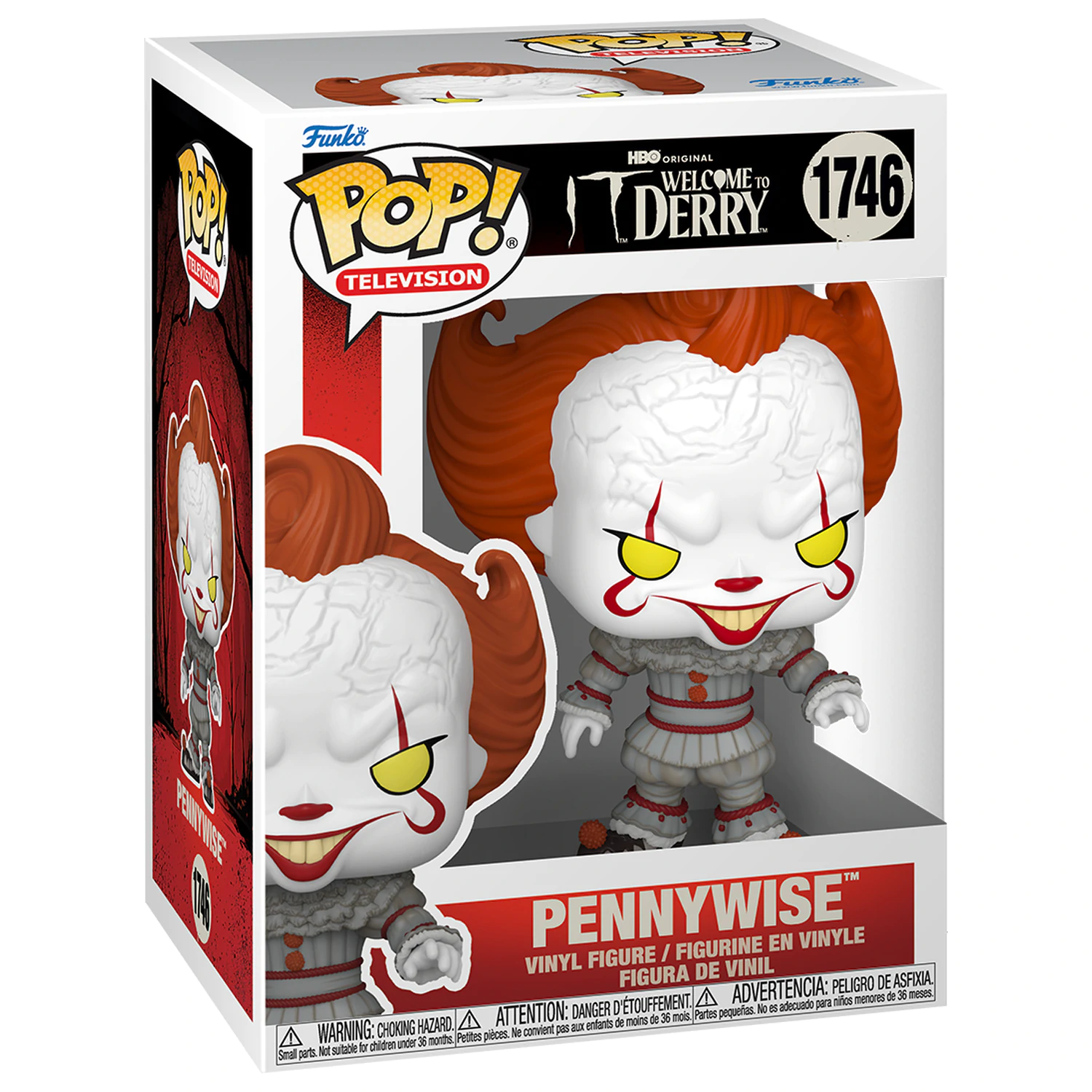 It-Welcome to Derry Funko POP! Plus Vinyl figura Pennywise the Dancing Clown 9 cm [SÉRÜLT CSOMAGOLÁS] termékfotó