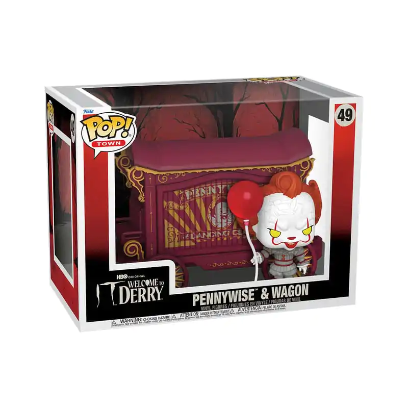 It-Welcome to Derry Funko POP! Town Vinyl figura Pennywise & Wagon 9 cm termékfotó