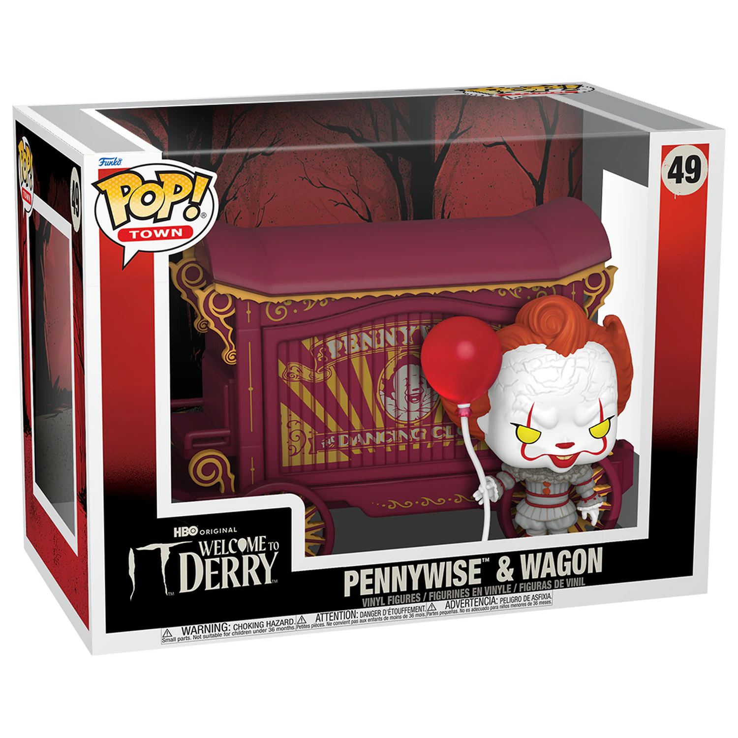 It-Welcome to Derry Funko POP! Town Vinyl figura Pennywise & Wagon 9 cm termékfotó