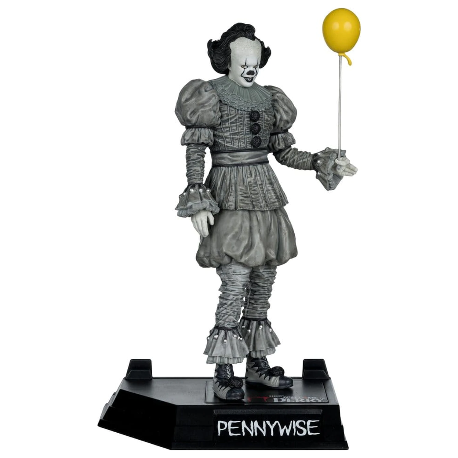 It Welcome to Derry Movie Maniacs figura Pennywise (Black & White) 16 cm termékfotó
