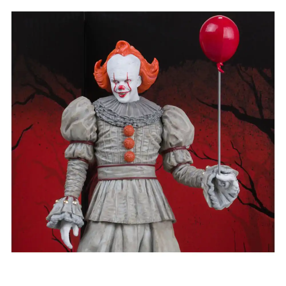 It: Welcome to Derry Movie Maniacs Pennywise (Gold Label) PVC szobor figura 16 cm termékfotó