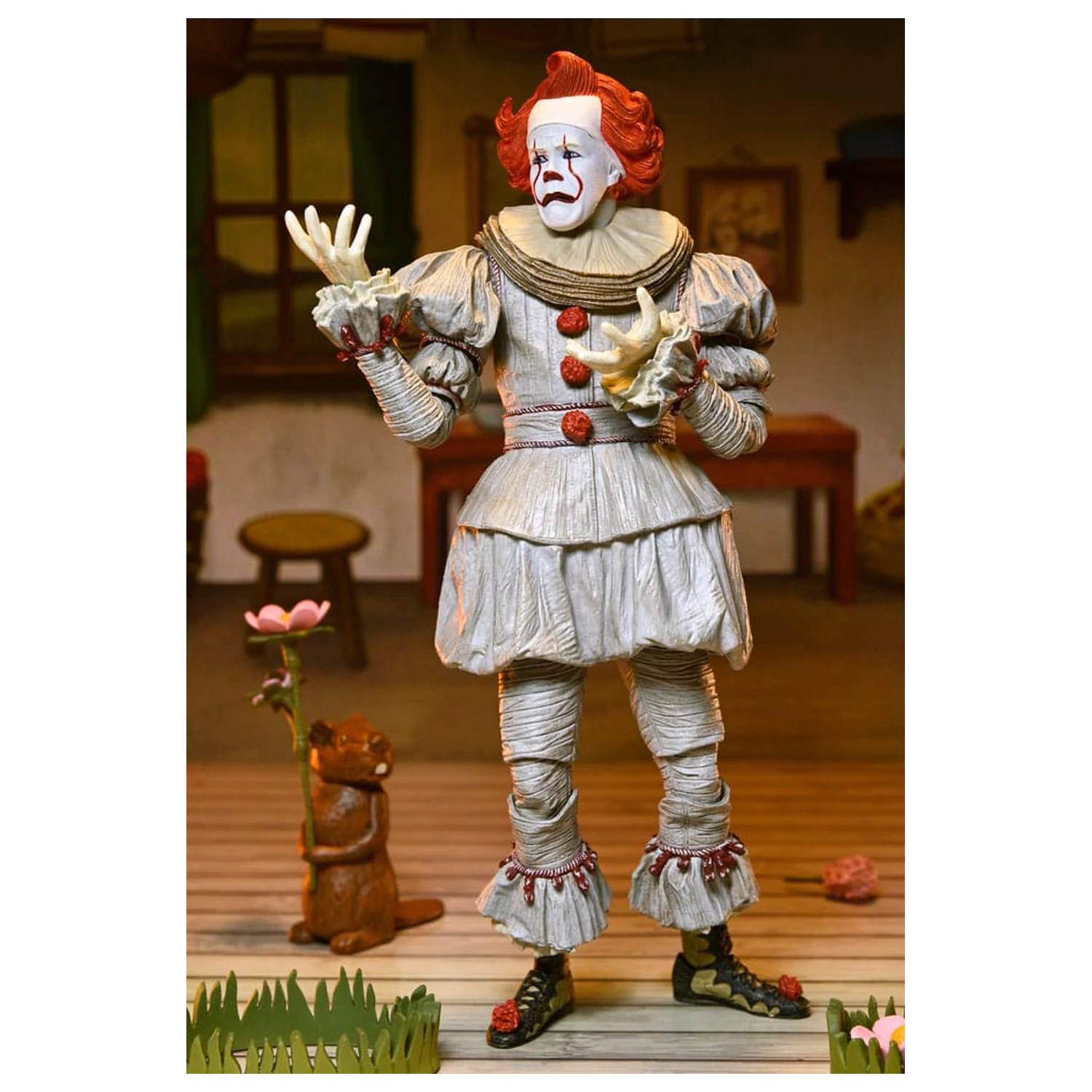 It: Welcome To Derry Ultimate Bob Gray As Pennywise akciófigura 18 cm termékfotó
