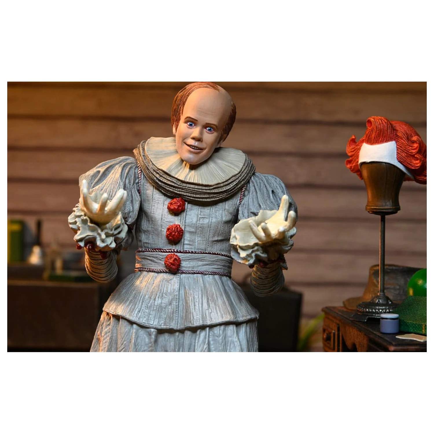 It: Welcome To Derry Ultimate Bob Gray As Pennywise akciófigura 18 cm termékfotó