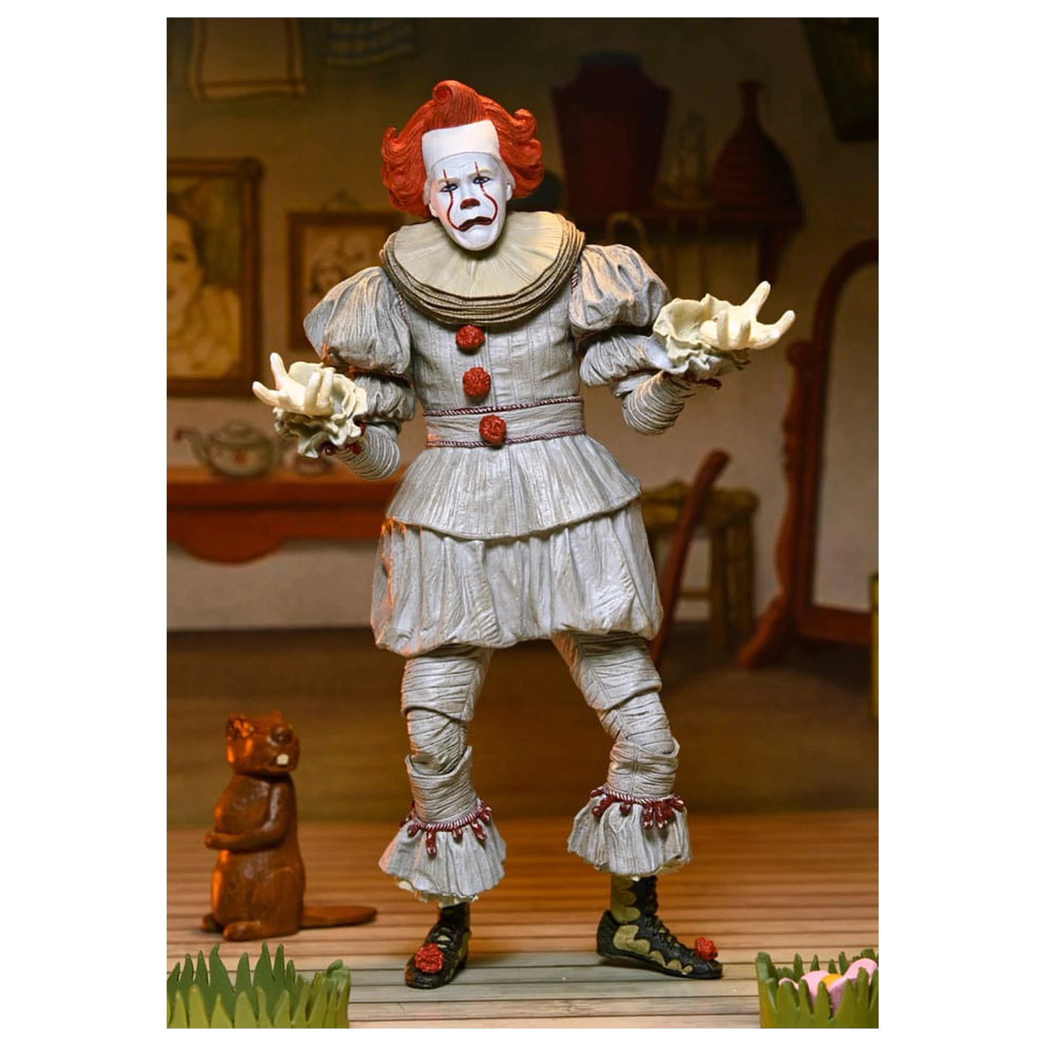 It: Welcome To Derry Ultimate Bob Gray As Pennywise akciófigura 18 cm termékfotó