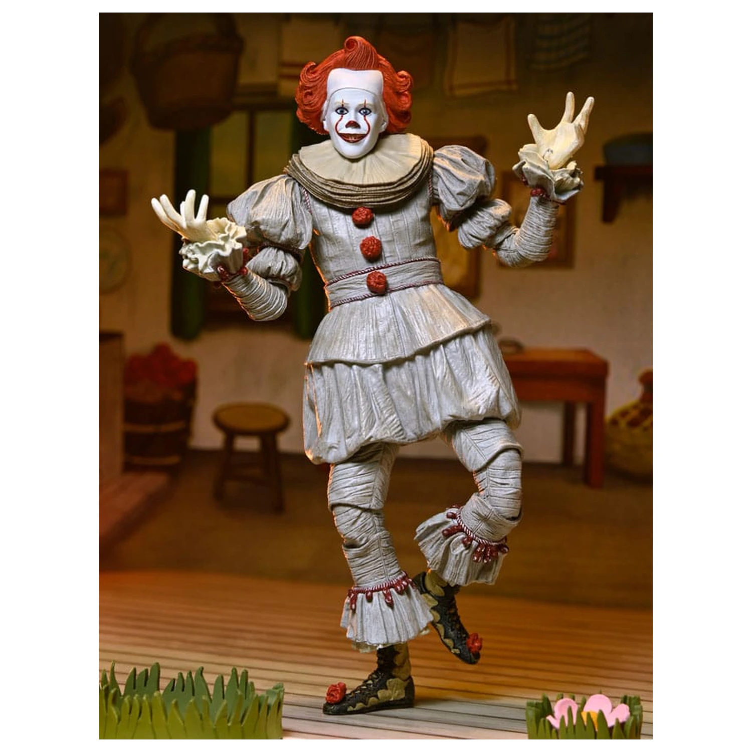 It: Welcome To Derry Ultimate Bob Gray As Pennywise akciófigura 18 cm termékfotó