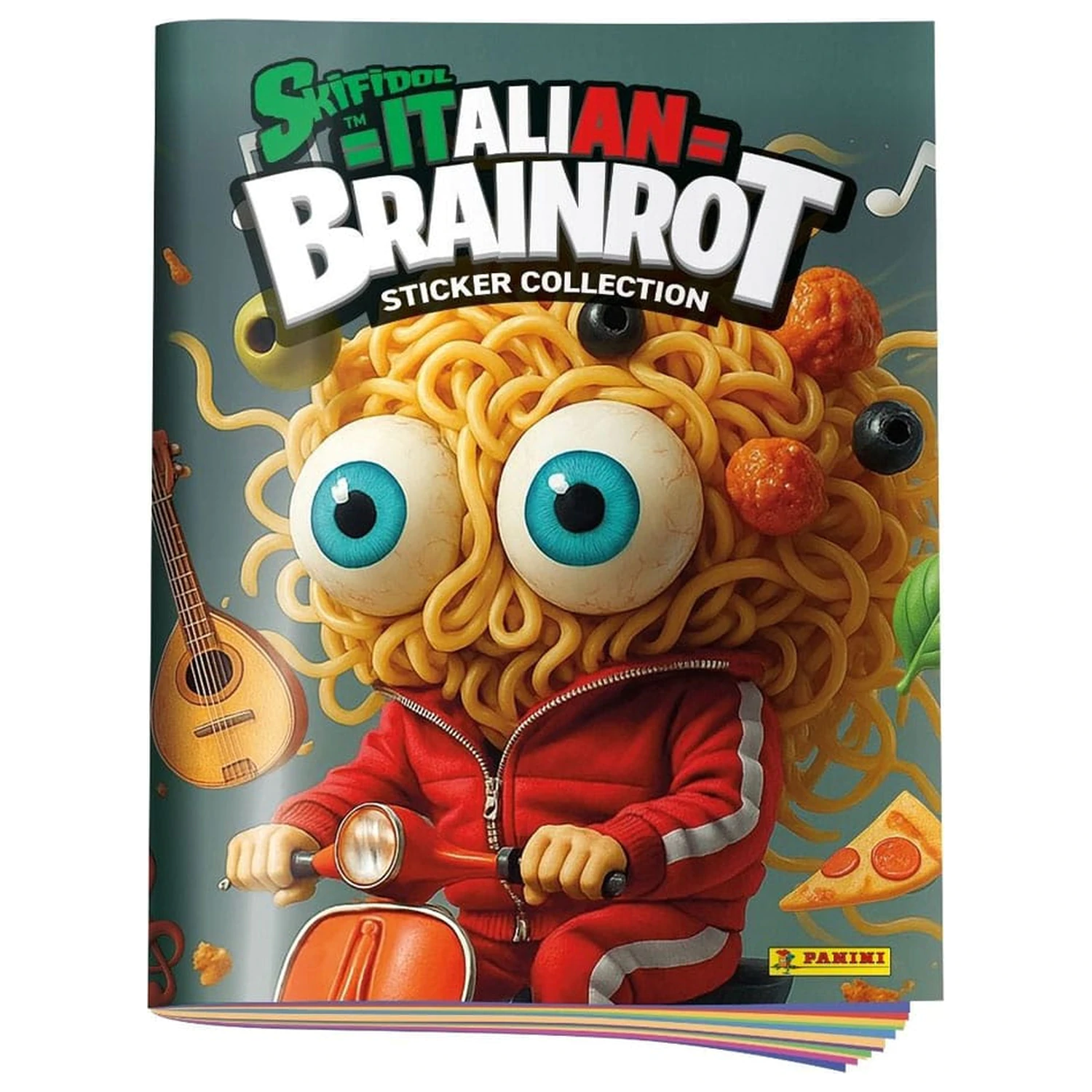 Italian Brainrot Collection Album német nyelvű matricacsomag termékfotó