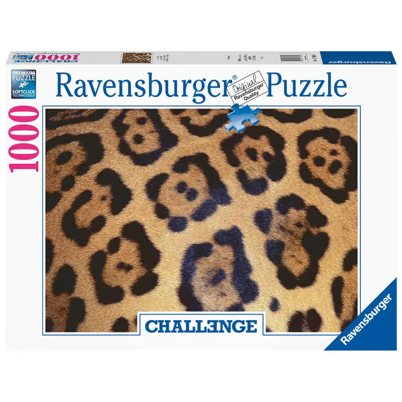 Jaguar print Challenge puzzle 1000db-os termékfotó