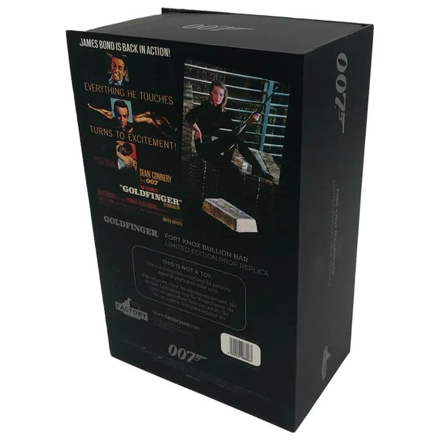 James Bond Prop replika 1/1 Goldfinger Fort Knox Bullion Bar 25 cm Limitált kiadás termékfotó