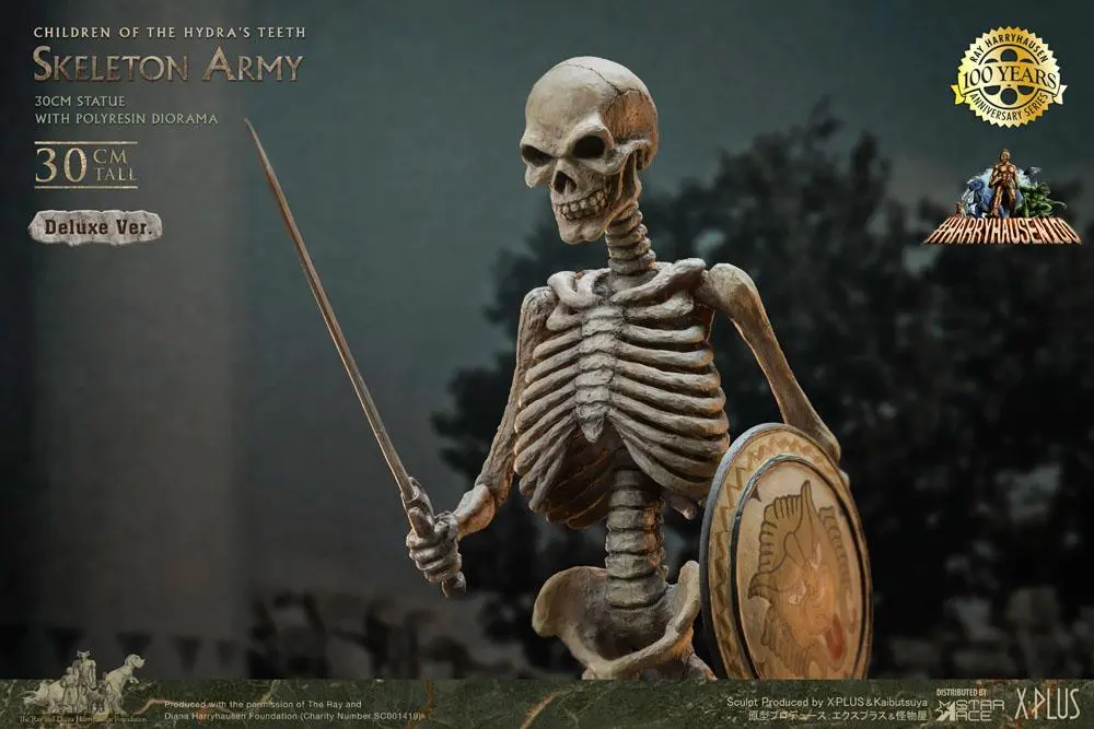 Jason and the Argonauts Gigantic Soft Vinyl szobor figura Ray Harryhausens Skeleton Army (Children of the Hydra's Teeth) 32 cm termékfotó
