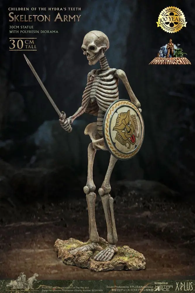 Jason and the Argonauts Gigantic Soft Vinyl szobor figura Ray Harryhausens Skeleton Army (Children of the Hydra's Teeth) 32 cm termékfotó