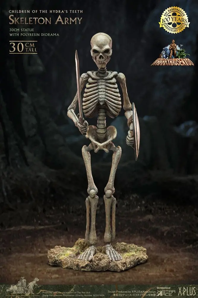 Jason and the Argonauts Gigantic Soft Vinyl szobor figura Ray Harryhausens Skeleton Army (Children of the Hydra's Teeth) 32 cm termékfotó