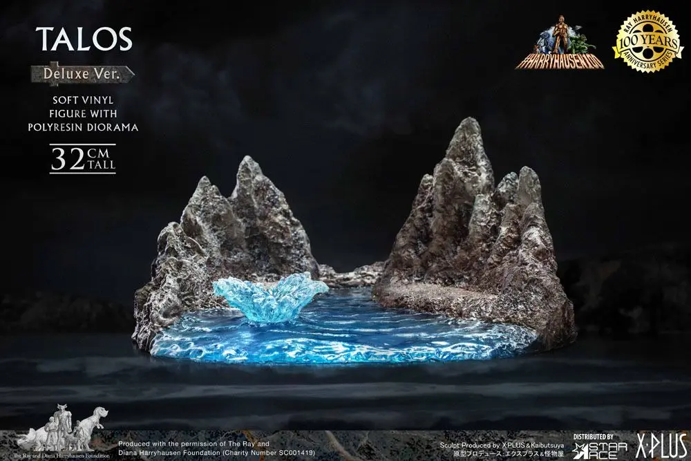 Jason and the Argonauts Ray Harryhausens Talos Deluxe Ver. Soft Vinyl szobor figura 32 cm termékfotó