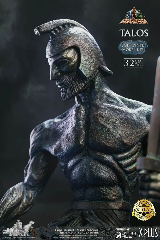 Jason and the Argonauts Soft Vinyl modell készlet Ray Harryhausens Talos 32 cm termékfotó