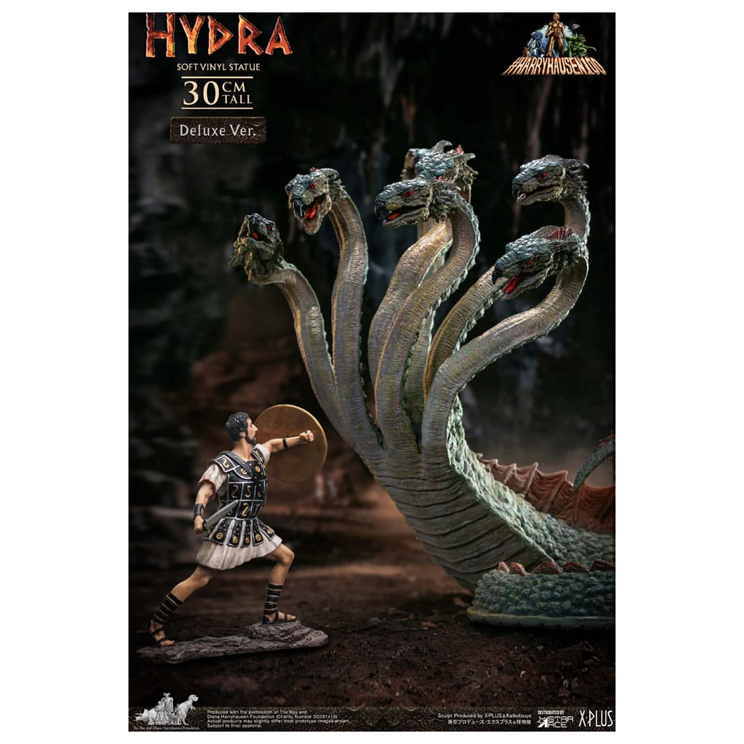 Jason and the Argonauts Soft Vinyl szobor figura Hydra Deluxe Version 30 cm termékfotó