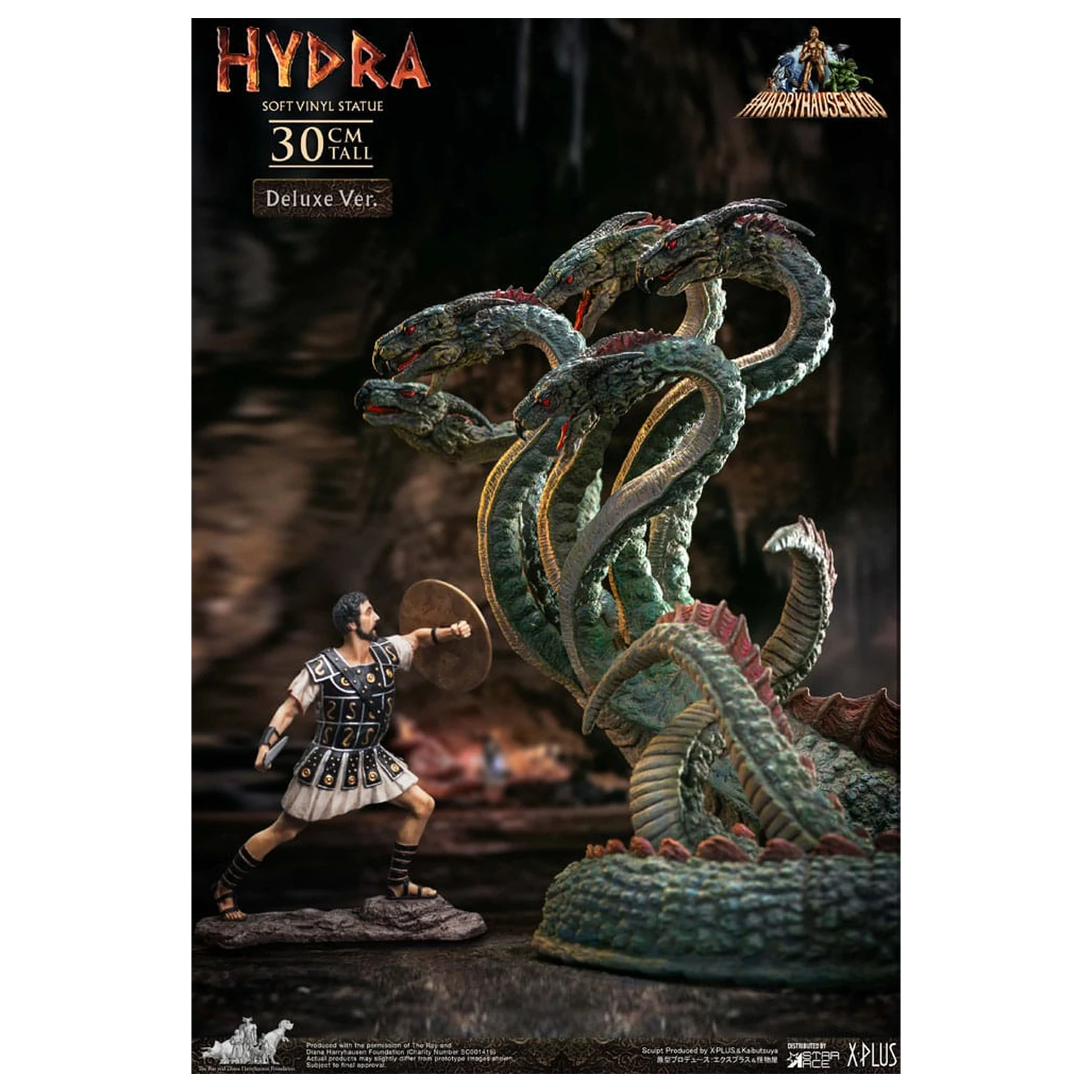Jason and the Argonauts Soft Vinyl szobor figura Hydra Deluxe Version 30 cm termékfotó