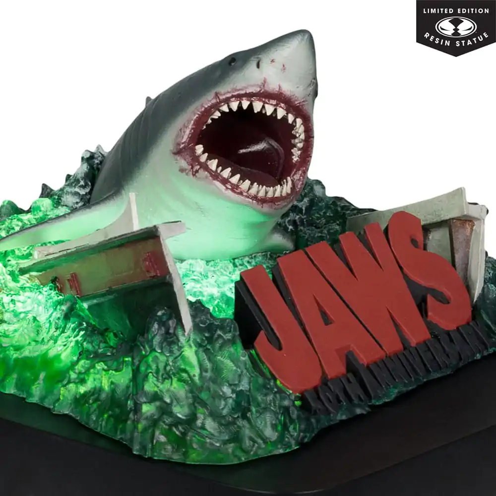 Jaws 1/48 Jaws (50th Anniversary) PVC szobor figura 25 cm termékfotó