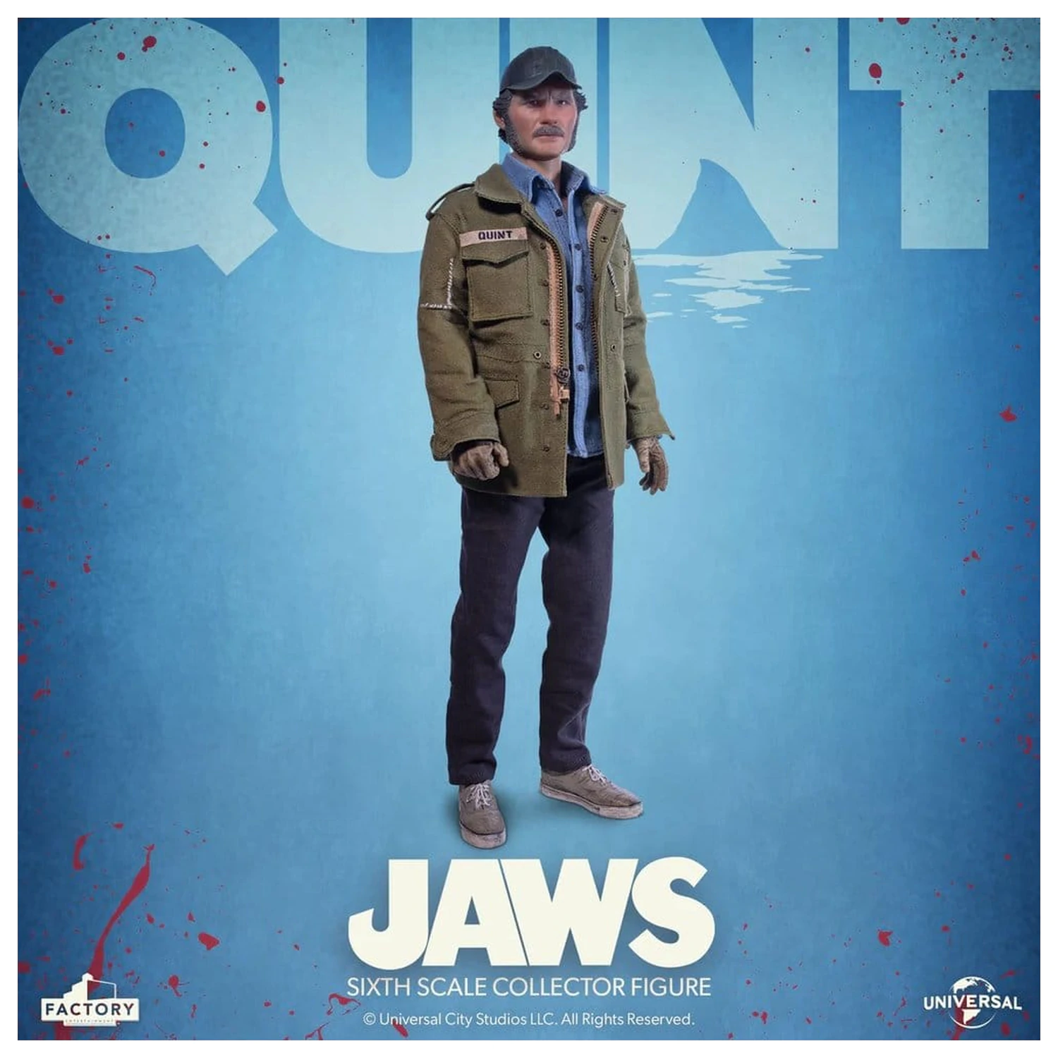 Jaws 1/6 Quint akciófigura 15 cm termékfotó