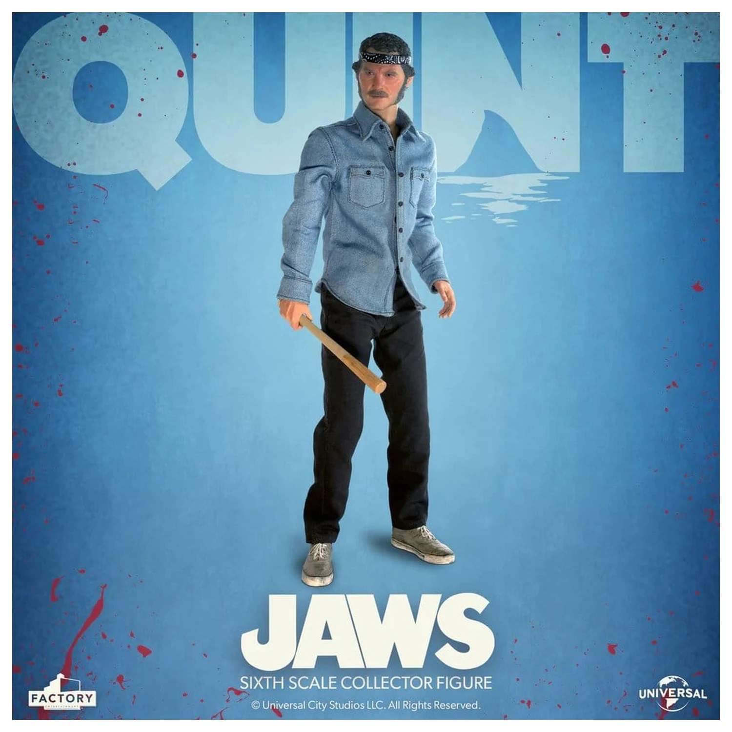 Jaws 1/6 Quint akciófigura 15 cm termékfotó