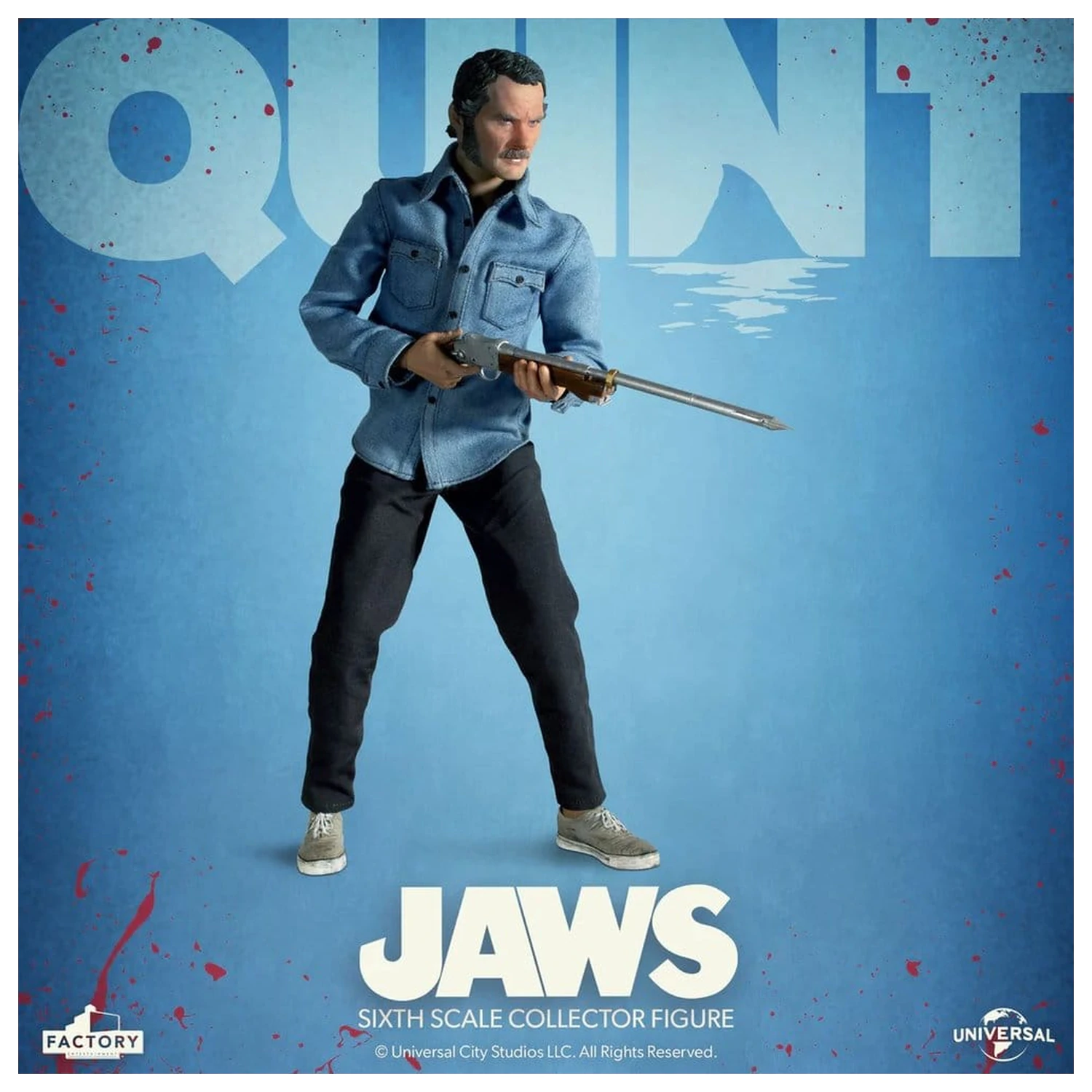 Jaws 1/6 Quint akciófigura 15 cm termékfotó
