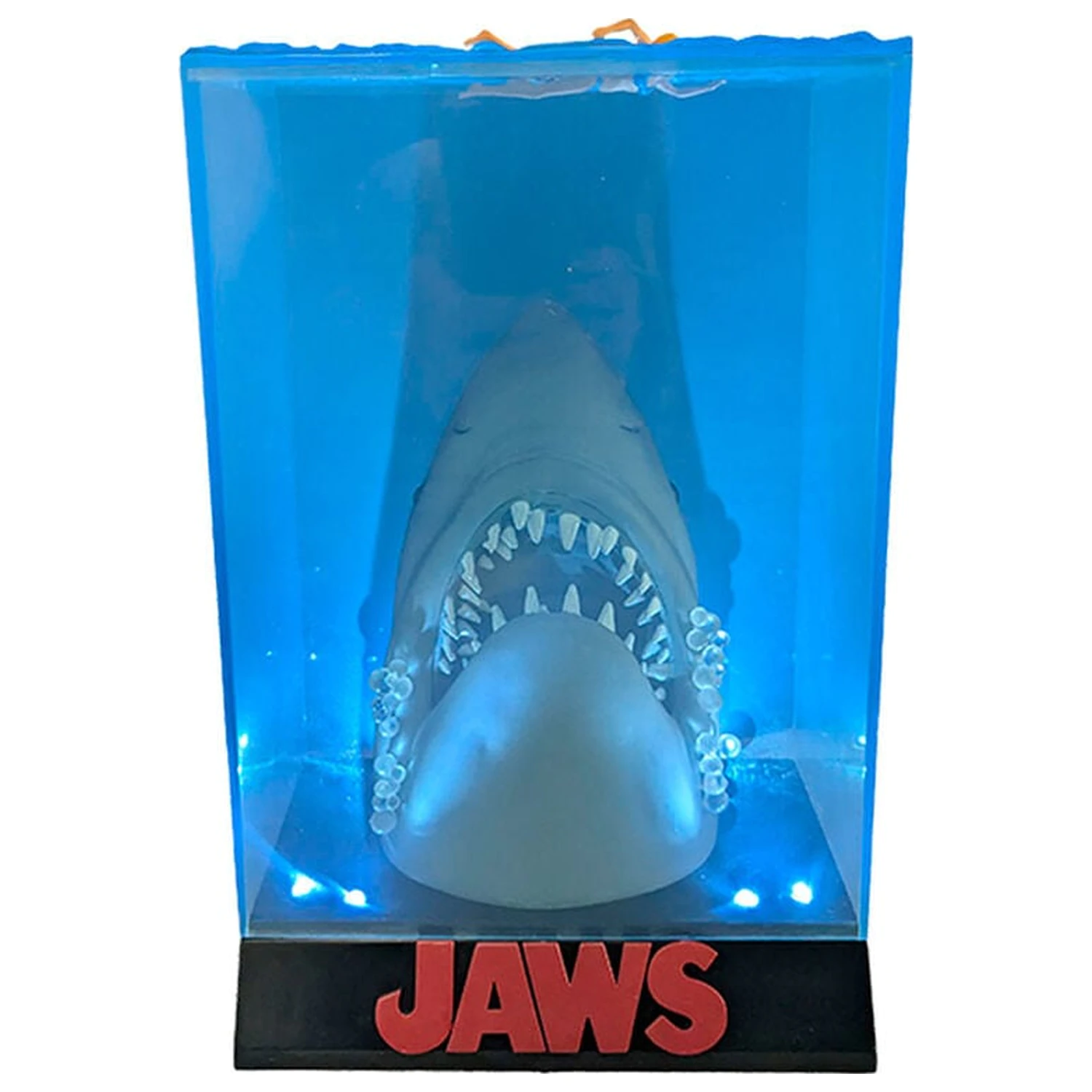 Jaws 3D Poster 50th Anniversary PVC figura fényekkel 26 cm termékfotó