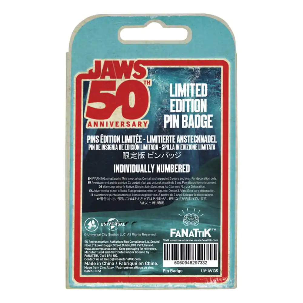 Jaws 50th Anniversary Ship in Bottle kitűző termékfotó