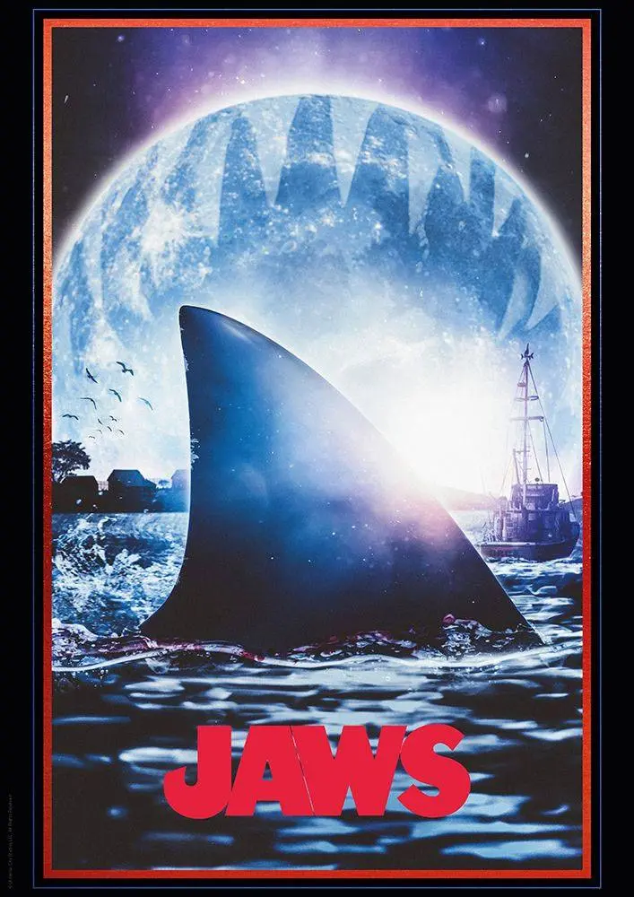 Jaws Art Print Limitált kiadás 42 x 30 cm termékfotó