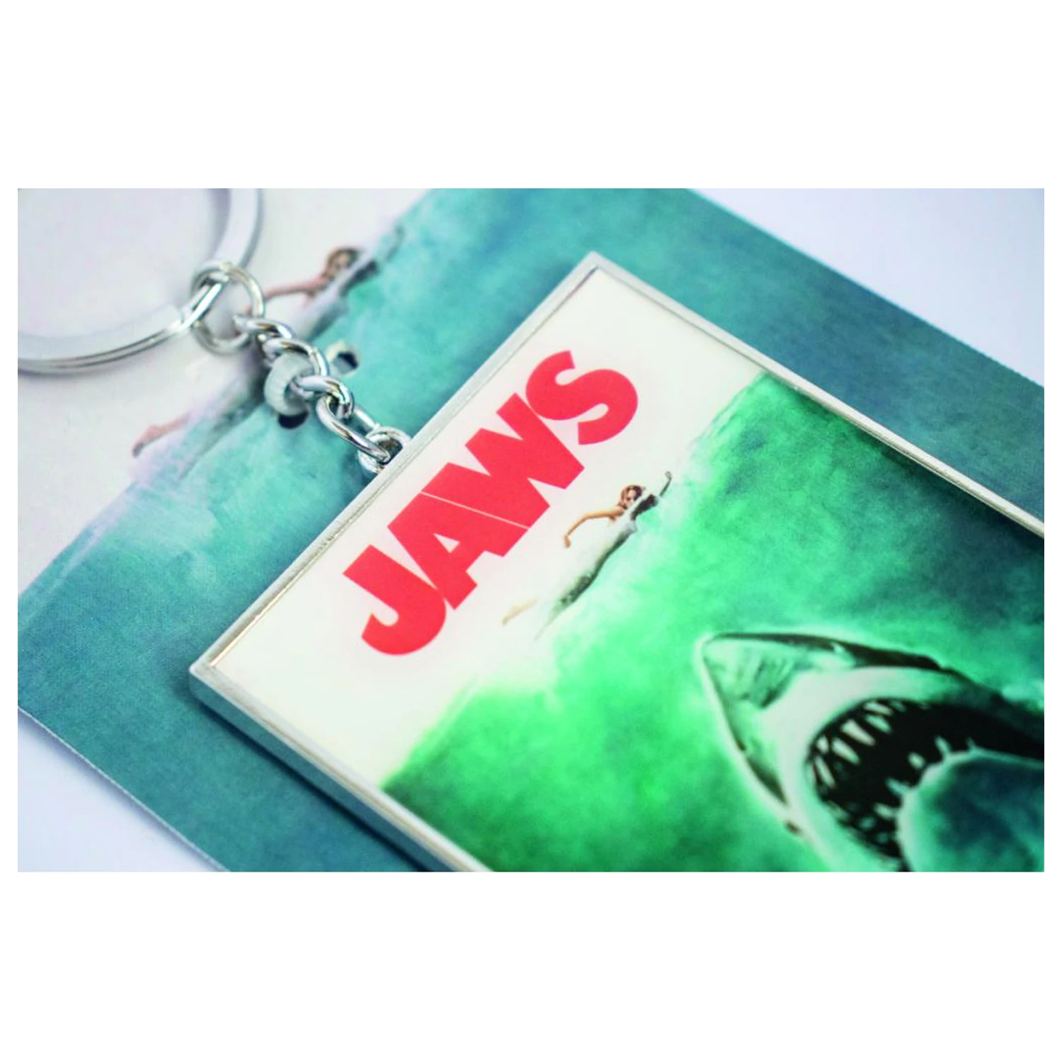 Jaws fém kulcstartó termékfotó