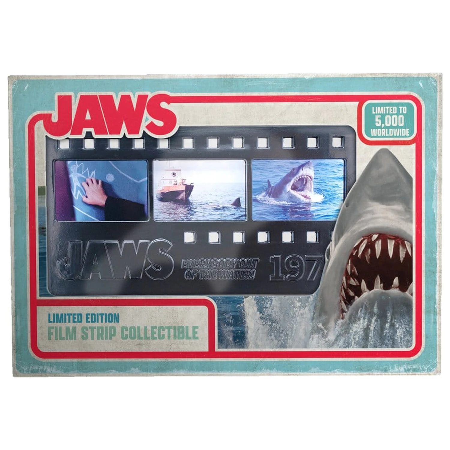 Jaws Ingot Metal Film Strip Collectible Limitált kiadás termékfotó