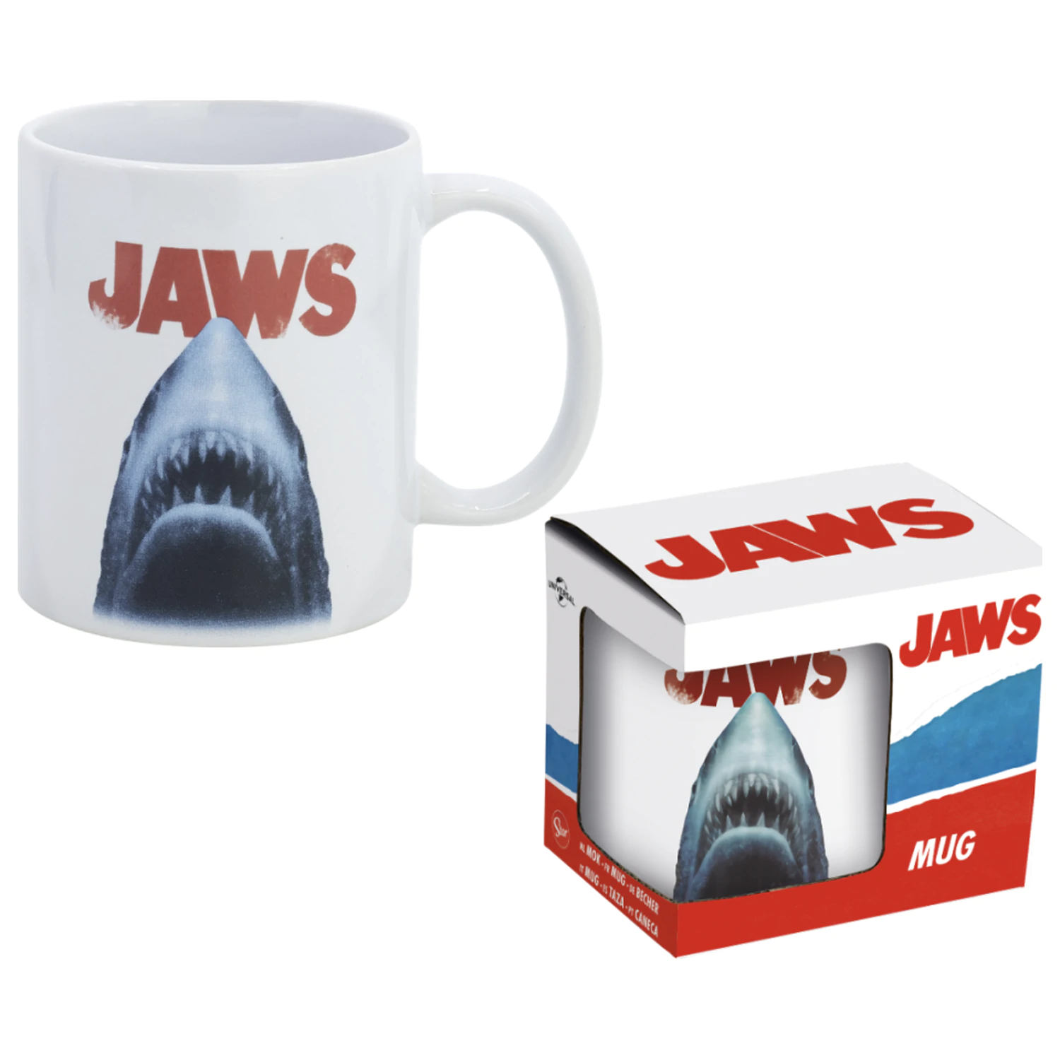 Jaws kerámiabögre 325ml termékfotó