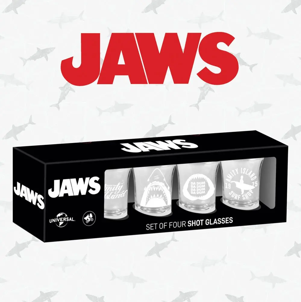 Jaws Logo &amp; Symbols röviditalos pohár csomag termékfotó