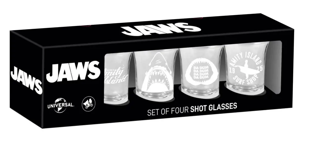 Jaws Logo &amp; Symbols röviditalos pohár csomag termékfotó
