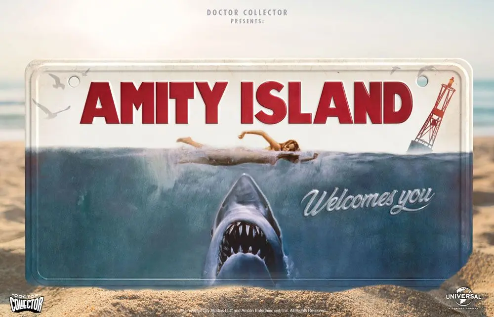 Jaws Metal Sign Movie poszter termékfotó