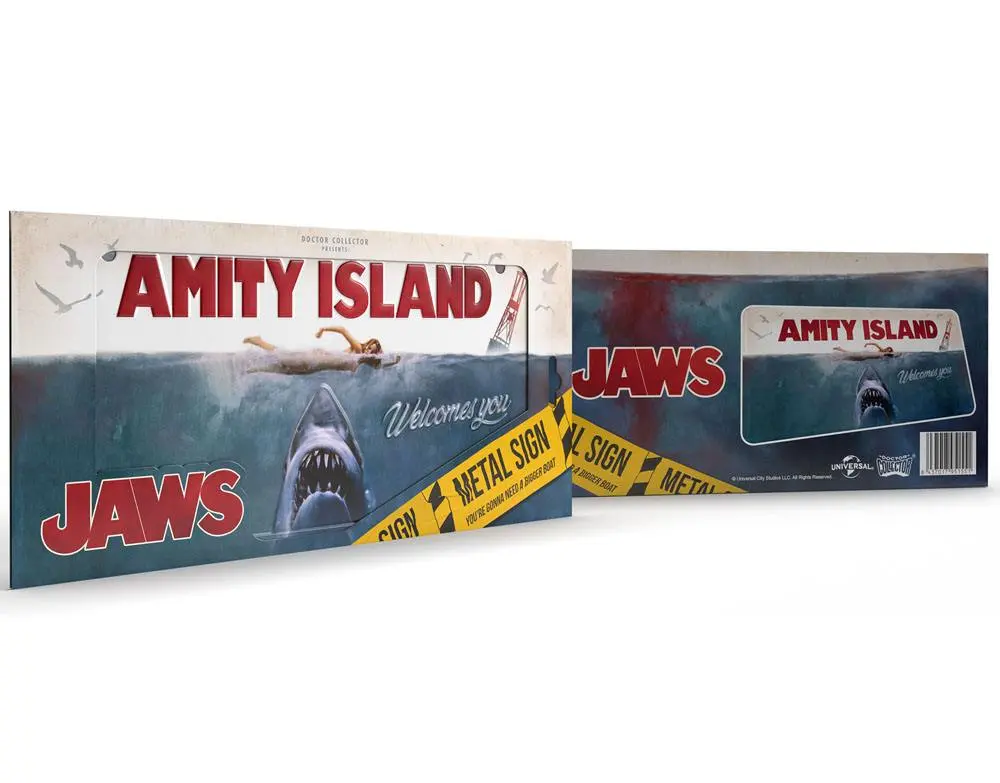 Jaws Metal Sign Movie poszter termékfotó
