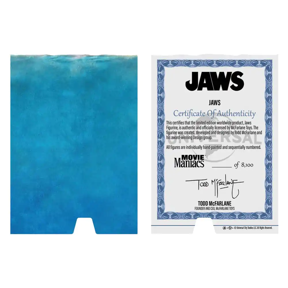 Jaws Movie Maniacs Jaws (50th Anniversary) PVC szobor figura 16 cm termékfotó