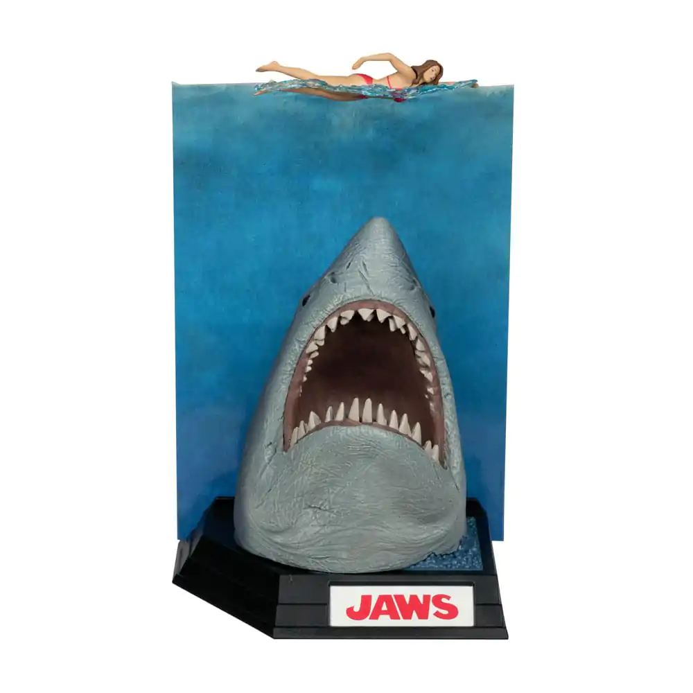 Jaws Movie Maniacs Jaws (50th Anniversary) PVC szobor figura 16 cm termékfotó