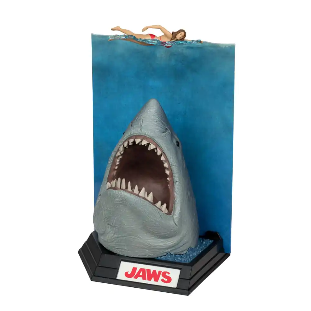 Jaws Movie Maniacs Jaws (50th Anniversary) PVC szobor figura 16 cm termékfotó