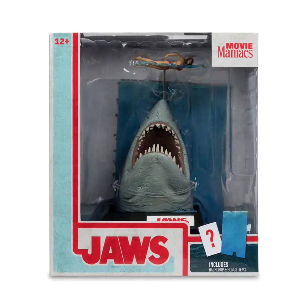 Jaws Movie Maniacs Jaws (50th Anniversary) PVC szobor figura 16 cm termékfotó