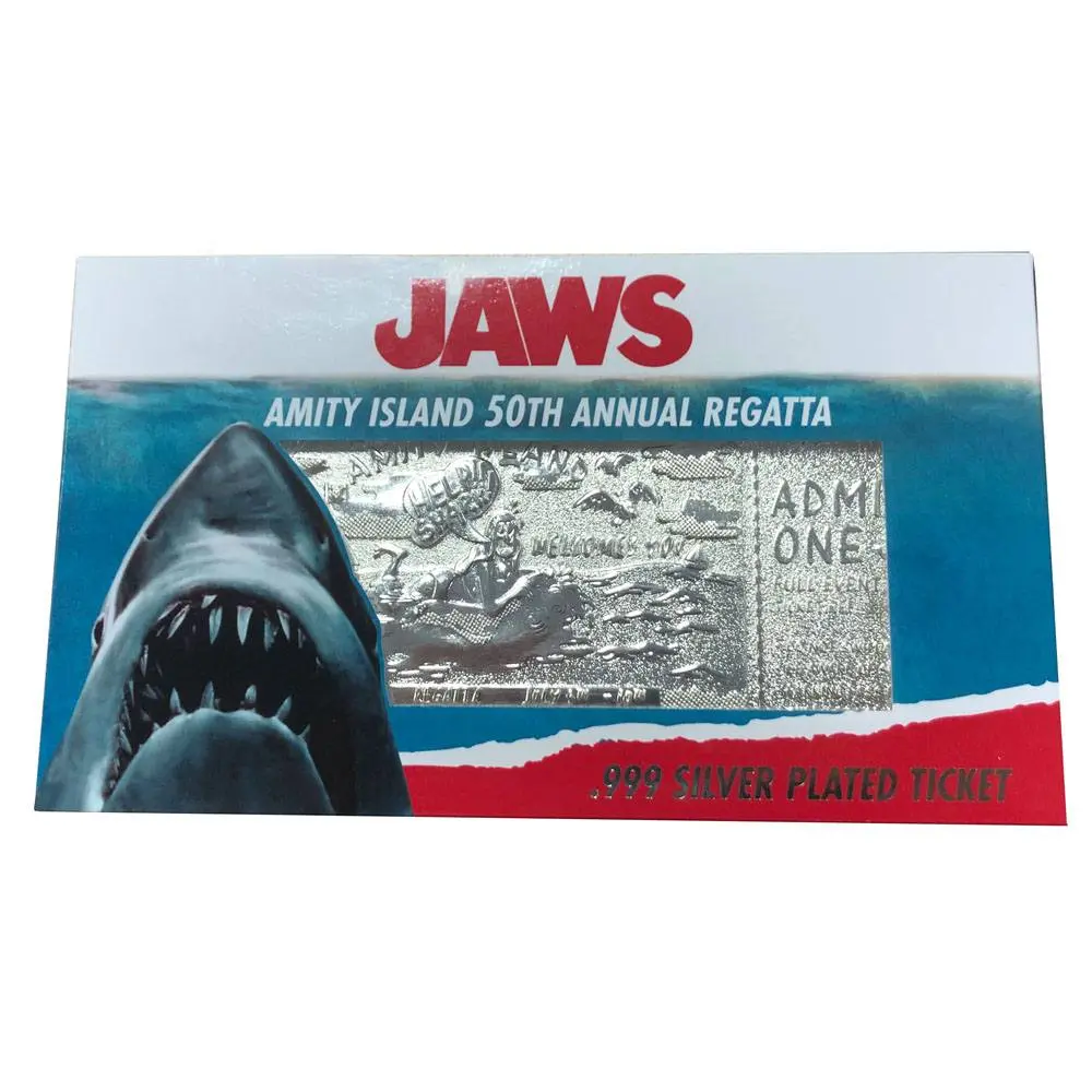 Jaws Regatta Ticket Limitált kiadás replika (Ezüstözött) termékfotó