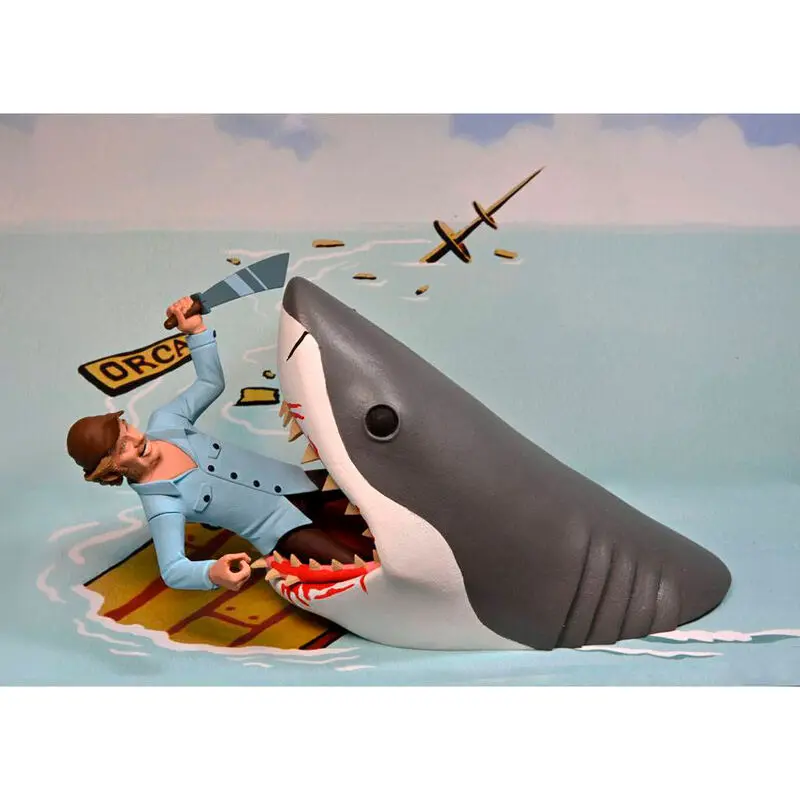 Jaws Toony Terrors Jaws &amp; Quint 2db-os figura csomag 15cm termékfotó