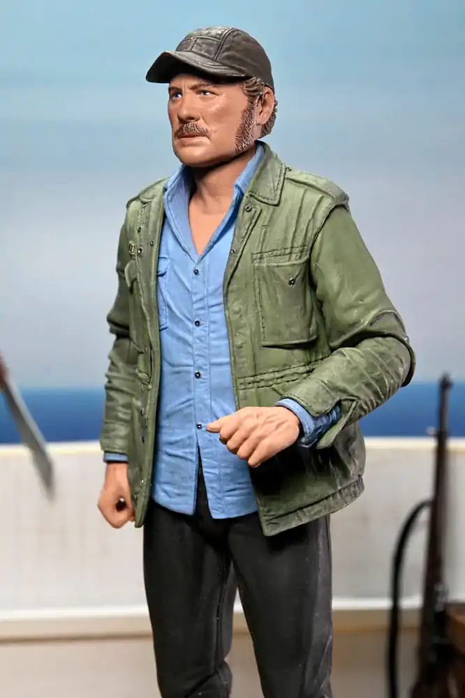 Jaws Ultimate Sam Quint 50th Anniversary Figure akciófigura 18 cm termékfotó