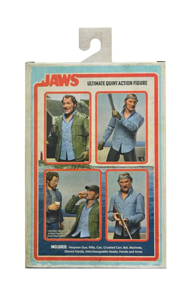 Jaws Ultimate Sam Quint 50th Anniversary Figure akciófigura 18 cm termékfotó