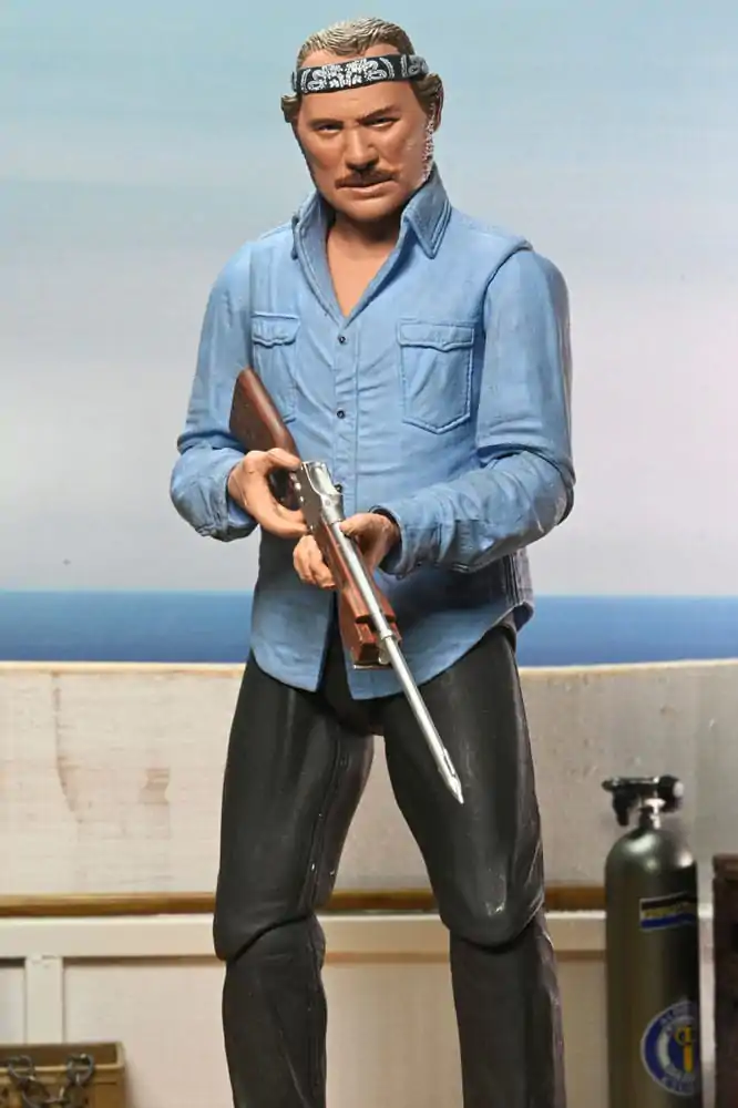 Jaws Ultimate Sam Quint 50th Anniversary Figure akciófigura 18 cm termékfotó