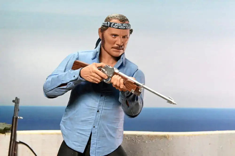 Jaws Ultimate Sam Quint 50th Anniversary Figure akciófigura 18 cm termékfotó