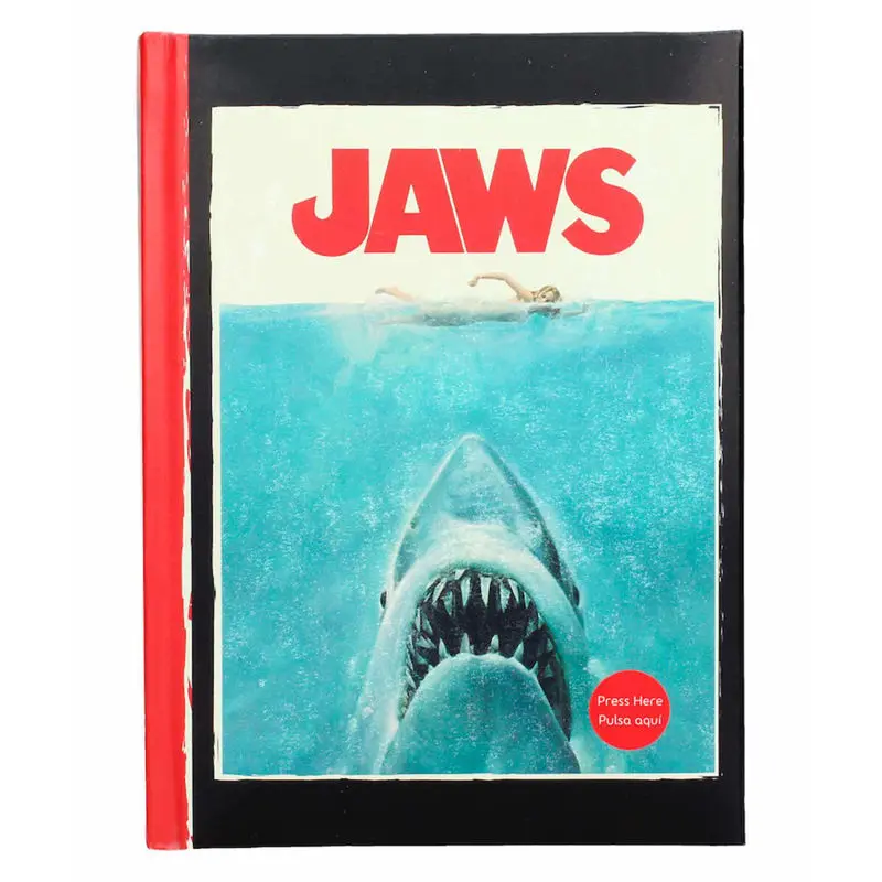 Jaws világítós jegyzetfüzet termékfotó