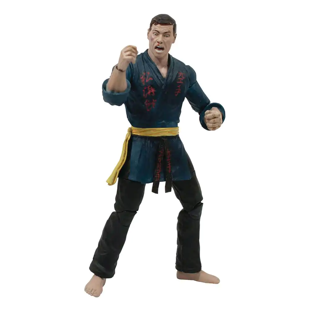 Jean-Claude Van Damme Deluxe Blue Gi Version akciófigura 18 cm termékfotó