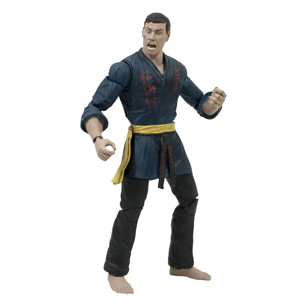 Jean-Claude Van Damme Deluxe Blue Gi Version akciófigura 18 cm termékfotó