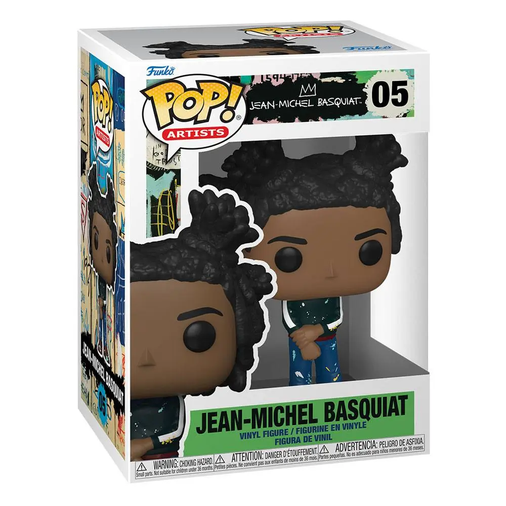 Jean-Michel Basquiat POP! Icons Vinyl figura Jean-Michel Basquiat 9 cm termékfotó