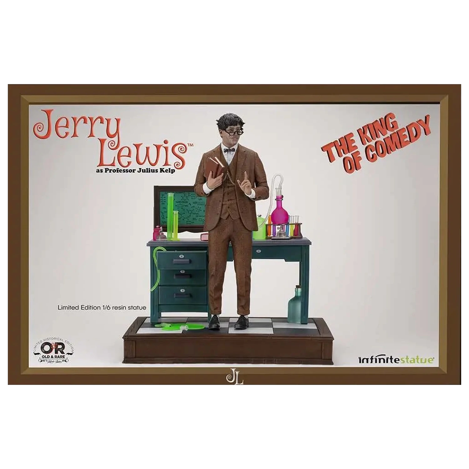 Jerry Lewis Professor Julius Kelp szobor figura Limited Ed. 1/6 30cm termékfotó