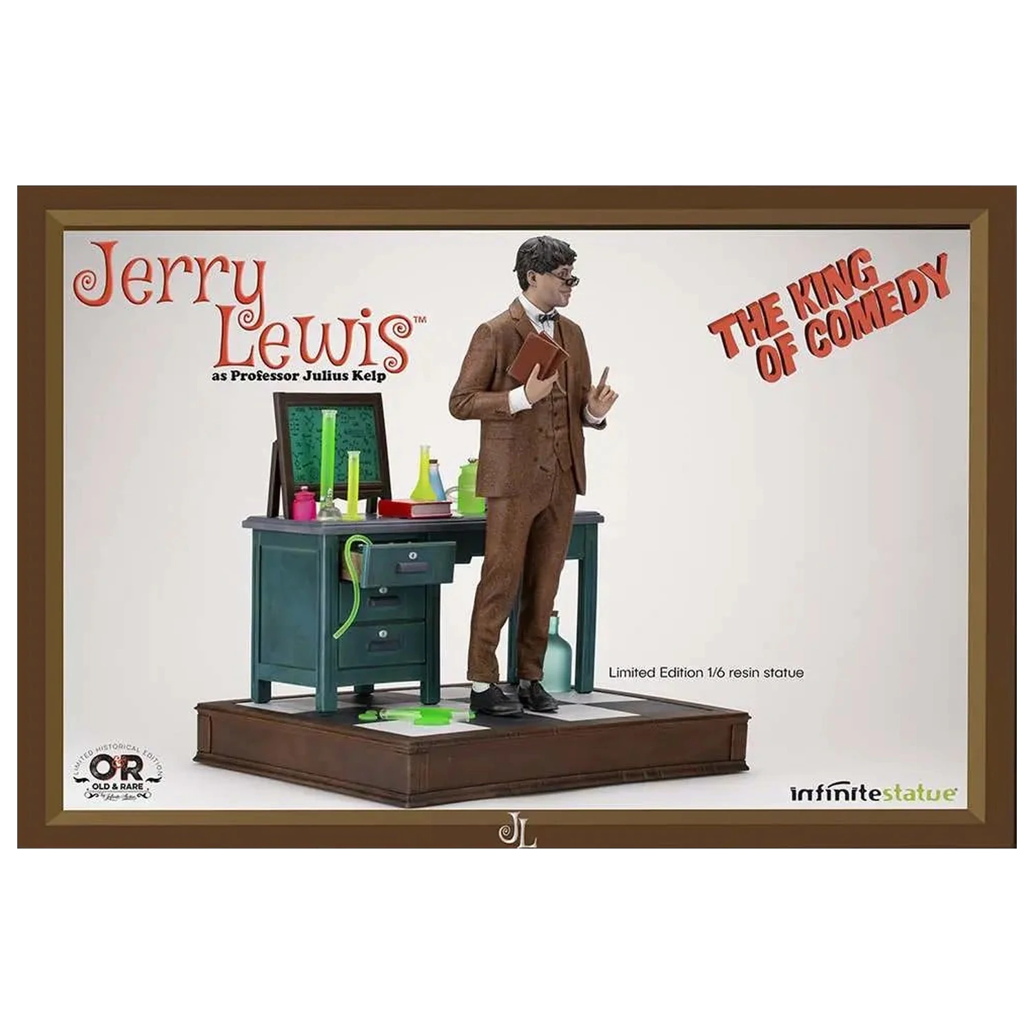 Jerry Lewis Professor Julius Kelp szobor figura Limited Ed. 1/6 30cm termékfotó